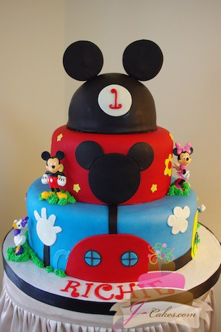 mickey mouse birthday cakes